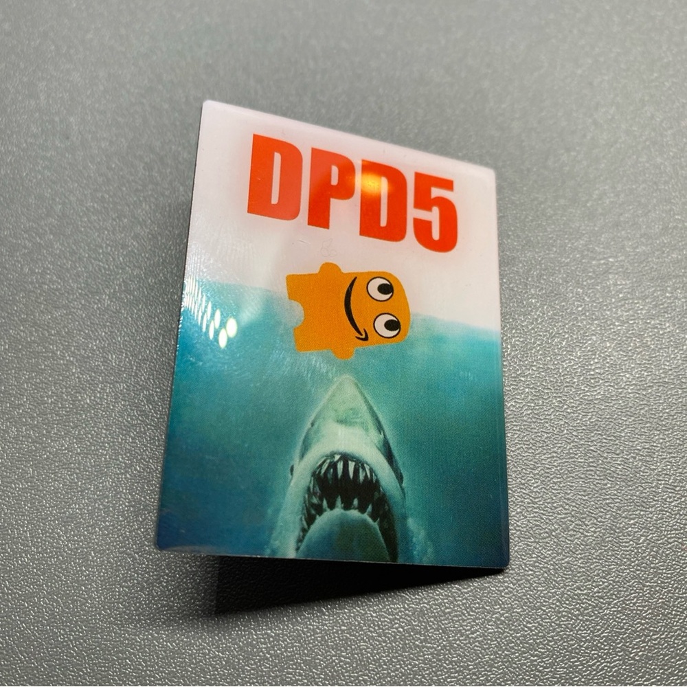 Amazon Employee Peccy Pin Exclusive DPD5 Jaws Movie Shark Fun Funny Collectible